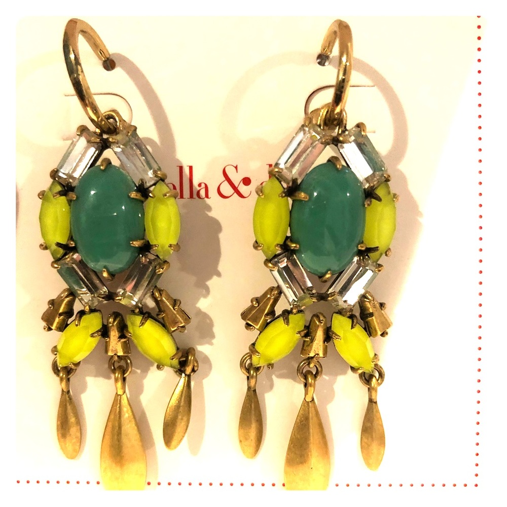 Stella & Dot Jardin Chandelier Earrings